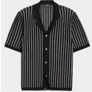 Todd Snyder - Silk Cotton Striped Bungalow Sweater Polo